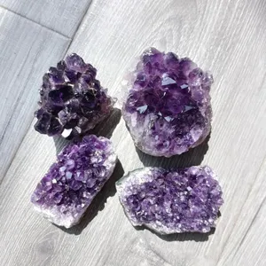 Factory direct selling Natural High Quality Amethyst Cluster Natural Crystal For Feng Shui Decoration