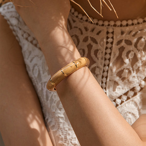 2025 all'ingrosso personalizzabile bianco e oro rosa stile minimalista braccialetto di moda all'ingrosso della ragazza braccialetto <span class=keywords><strong>gioielli</strong></span> - Product Image 6