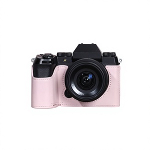 Sac pour appareil photo en cuir de vachette anti-rayures pour <span class=keywords><strong>Fuji</strong></span> XS20 avec couleurs au choix et bandoulière simple, fabriqué à Guangdong - Product Image 1