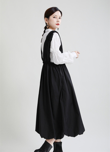 2123 nuovo autunno più popolare bella ragazza vestito Casual gonna gilet di media lunghezza - Product Image 3