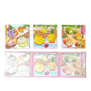 <span class=keywords><strong>Libro</strong></span> <span class=keywords><strong>de</strong></span> Rompecabezas Magnético Personalizado para Niños, Rompecabezas Educativo <span class=keywords><strong>de</strong></span> Frutas Tropicales, Impresión <span class=keywords><strong>de</strong></span> Libros <span class=keywords><strong>de</strong></span> Rompecabezas - Product Image 1