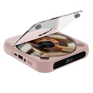 Pemutar CD portabel dengan Speaker BT MP3 USB penjualan terbaik