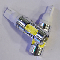 Pièces et accessoires automobiles, éclairage automobile, ampoule LED T10 7,5W COB pour voiture, blanc, 194/186, sans erreur Canbus, rénovation/mise à niveau