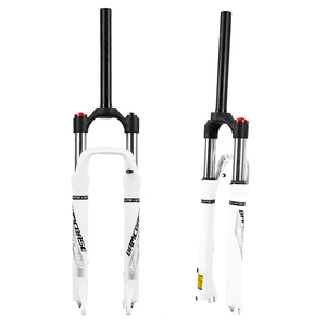 <span class=keywords><strong>Fourche</strong></span> avant de vélo à suspension pneumatique en aluminium JOYSUN de haute qualité, <span class=keywords><strong>26</strong></span>, 27,5, 29 pouces, débattement de 120 mm, mécanique, pour vélos de route - Product Image 1