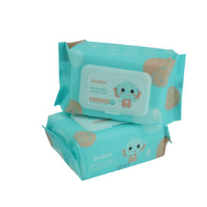 Lenços Umedecidos Flip Top Sem Álcool ou Fragrância, Lenços Umedecidos Personalizados para Limpeza de Bebês - Product Image 1