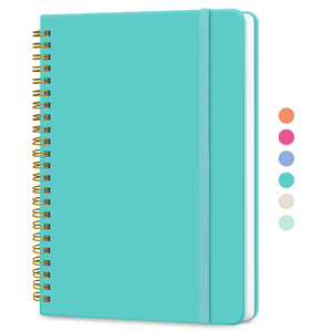 Sang Trọng A5 Xoắn Ốc Tạp Chí 5X7 Kinh Doanh Kế Hoạch 70 Trang Giả Da Dây Đeo Biểu Tượng Tùy Chỉnh Đặt Hàng Số Lượng Lớn Giảm Giá - Product Image 1