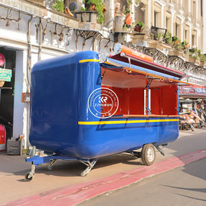 2025 Prix de gros Camions de restauration rapide, Remorques de restauration mobiles d'extérieur, Chariots de restauration pour la vente de barbe à papa et services de traiteur, avec homologation DOT - Product Image 4