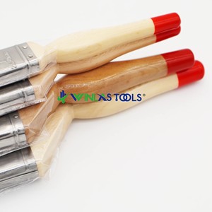 Brochas <span class=keywords><strong>de</strong></span> cerdas <span class=keywords><strong>de</strong></span> cerdo al por mayor, brochas multiusos con mango <span class=keywords><strong>de</strong></span> madera para decoración del hogar, tintes, barnices, pegamento y limpieza - Product Image 4