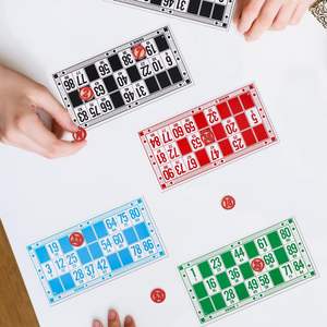 Juego de Mesa de Bingo Matemático al por Mayor, Juguete de Mesa para Entrenamiento Cognitivo para Niños y Adultos Mayores - Product Image 4