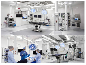 MICARE E500 <span class=keywords><strong>Cree</strong></span> <span class=keywords><strong>LED</strong></span> Single Dome Đèn Phẫu Thuật Nhà Hát Hoạt Động Ánh Sáng OT Light - Product Image 4