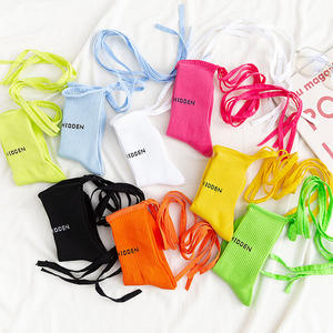 Chaussettes tendance couleur bonbon 2026 pour femme avec filet de maintien, accessoires élégants pour la photographie de filles et le streetwear - Product Image 3