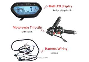 Moteur central <span class=keywords><strong>QS</strong></span> <span class=keywords><strong>138</strong></span> 72V 2000w 3000w 4000w pour moto électrique, moteur à chaîne ou à courroie - Product Image 5