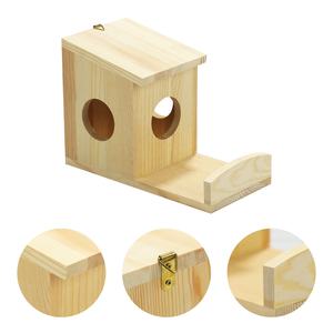 Gabbia per piccioni all'aperto casa nido <span class=keywords><strong>di</strong></span> uccelli con <span class=keywords><strong>un</strong></span> mini bar può fare da te con adesivi o disegni - Product Image 3