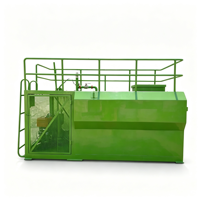 Machine d'hydrosemeuse à grande capacité à économie d'énergie, pulvérisateur de liquide, pompe à moteur 20 kW, capacité 600 litres pour pelouse de parc et espaces verts