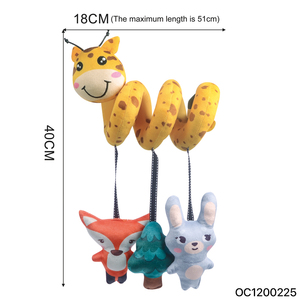 Juguete colgante <span class=keywords><strong>de</strong></span> cuna en espiral <span class=keywords><strong>de</strong></span> jirafa suave con sonajero, juguetes <span class=keywords><strong>de</strong></span> <span class=keywords><strong>desarrollo</strong></span> para bebés, animales <span class=keywords><strong>de</strong></span> peluche personalizados, cognición para bebés <span class=keywords><strong>de</strong></span> <span class=keywords><strong>6</strong></span> <span class=keywords><strong>meses</strong></span> - Product Image 6