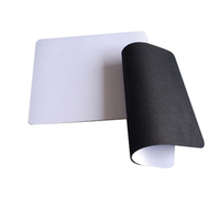 Tapis de souris vierge blanc 14x24 pouces en néoprène et caoutchouc pour impression par sublimation