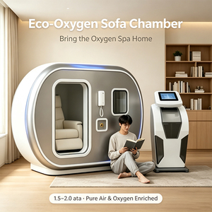 Nuevo Diseño 2026: Cámara de Oxígeno Hiperbárico Micro Individual con Pantalla Táctil Dual Inteligente de 1.5-2.0 ATA - Product Image 2