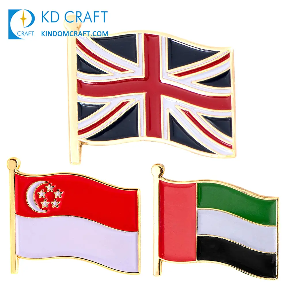 थोक सस्ते कस्टम धातु तामचीनी <span class=keywords><strong>देश</strong></span> पिन बिल्ला राष्ट्रीय सिंगापुर संयुक्त अरब अमीरात संयुक्त अरब अमीरात इंग्लैंड ब्रिटेन झंडा अंचल पिन