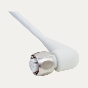 Cable Sanitario Blanco Sin Halógenos SICK DOL-1204-W05MRN de 5 Metros con Conector M12 en Ángulo y Extremo Abierto IP69K para Sitios de Automatización - Product Image 1