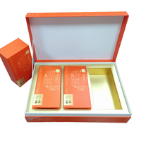 Emballage de boîte à gâteau de lune de couvercle magnétique de papier de carton de conception personnalisée, boîtes d'emballage de baklava