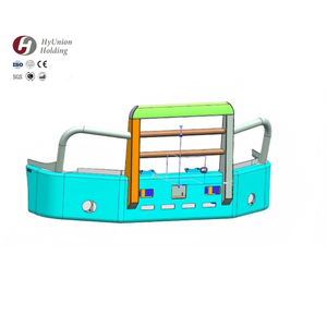 Gran Venta Nuevo Diseño Personalizado en Color y Tamaño Protector de Parachoques Delantero para Camiones Americanos de Ancho Completo, Protección Contra Ciervos - Product Image 4