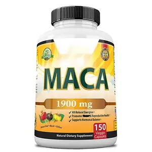 Private Label Butt And Hips Horny Goat Weed Black Maca Root Capsule Pill For Butt Hips Enlargement