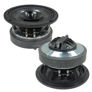 650-044 High Quality 6.5 Inch Coaxial Speaker RMS 200W Woofer Tweeter Line Array Audio Sound System Coaxial Speakers for Events