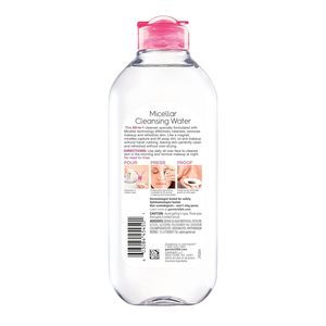 Eau micellaire, nettoyant hydratant pour le visage et démaquillant, adapté aux peaux sensibles, végan, sans cruauté, 13,5 fl oz (400 ml) - Product Image 2