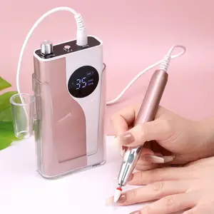 Taladro Eléctrico para Manicura y Pedicura, Taladro de Uñas con Mango de Motor sin Escobillas Ultra Smmoth, Recargable, 85W, Más Vendido