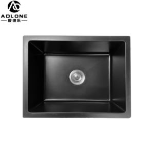 للبيع بالجملة حوض مطبخ بلؤلؤ فردي متتالي 29 بوصة حوض مطبخ أبيض تحت جبل 73x46 مع قسمين لفصل الأطباق - Product Image 1