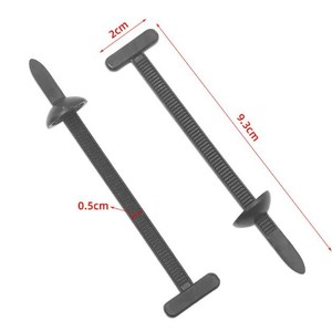 Clip de Uña Plano de 9.3cm de Material PP para Fijación de Paneles Interiores de Automóviles - Product Image 1