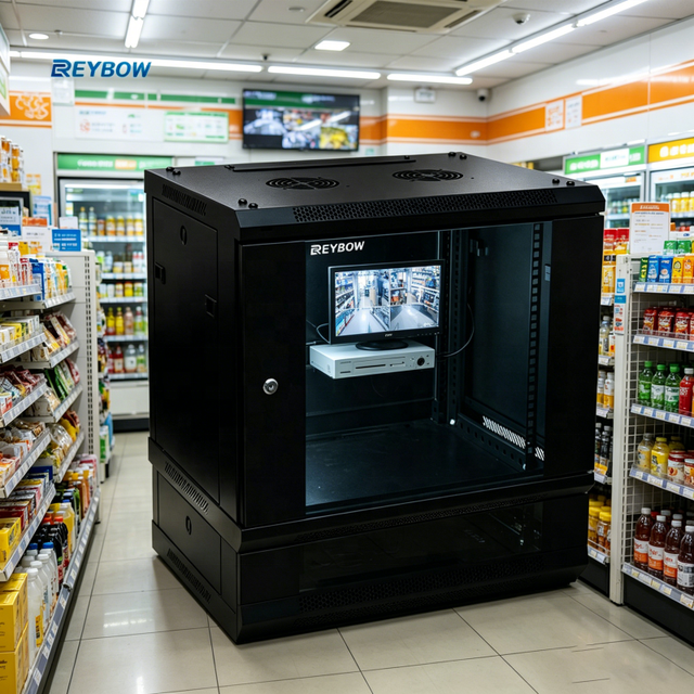 OEM/ODM Small Data Center Box Server Rack 4u 6u 9u 12u 15u 18u 22u Custom Size Wall Mount Network Cabinet