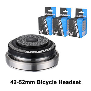Headset sepeda MTB, 34/44/52/55/56mm CNC 1 1/8 "28.6 MTB Headset saluran belakang/garpu tabung lurus Headset Internal sepeda jalan gunung - Product Image 4