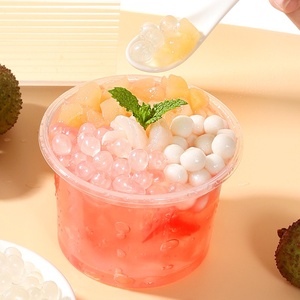 Doking Lychee Popping Boba 850g Perles Éclatantes pour Boissons <span class=keywords><strong>Bubble</strong></span> <span class=keywords><strong>Tea</strong></span>, Garniture de Dessert, Jus de Fruits - Product Image 3
