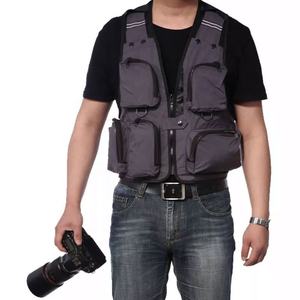 Chaleco de exterior 2022 para hombre, traje de pesca de verano bordado, chaleco multibolsillo, chaleco de Montañismo - Product Image 5