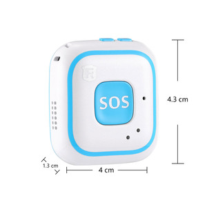 Localizador GPS Portátil de Plástico con Funciones de Voz SOS, Dispositivo de Rastreo LBS Oculto Personal para Niños con Botón de Pánico para Uso en Europa - Product Image 3