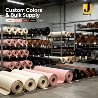 Jemery, fabricant de rouleaux de cuir en silicone de haute qualité, production en gros, texture et couleur personnalisées, fournisseur d'usine OEM