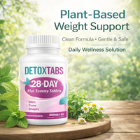 Comprimés Teatox 28 jours Comprimés pour un ventre plat OEM Herbes détoxifiantes Comprimés Fit Comprimés naturels minceur personnalisés pour le gros ventre