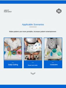 Hydraulic-pneumatic Flip Table Moveable Pneumatic Lifting Table Sofa Bedroom Lazy <b>Desk</b> - Product Image 4