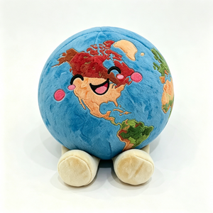 Peluche personnalisée de la Terre, peluche globe, peluche planète Terre, peluche Terre - Product Image 6