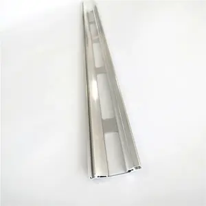 Panel perforado de aluminio, moderno, personalizado, perfil de pared de cortina de vidrio y aluminio