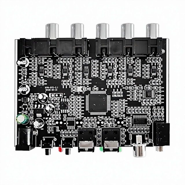 DTS Dolby Digital Fiber Audio Decoder 5.1 Channel AC-3 Source PCM/Coaxial to Analog Separator Model