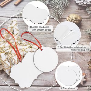 Adornos de Navidad para Sublimación, Colgantes en Blanco para Sublimación, Adornos de Aluminio Imprimibles por Ambos Lados - Product Image 3