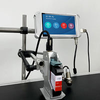 Machine de codage jet d'encre industrielle 12,7 mm TIJ automatique pour logos et dates d'expiration sur cartons et plastiques avec impression de codes-barres/Codes QR