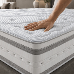 Foam Orthopedic <b>Compressed</b> <b>Spring</b> Hybrid Mattress in a Box Queen King Size Bed Mattress Home Furniture - Product Image 2