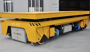 รถเข็นเหล็กแบบใช้พลังงานจากแบตเตอรี่รถเข็นรับน้ำหนักได้มากสำหรับอุปกรณ์จัดการวัสดุก่อสร้างสภาพใหม่ - Product Image 5