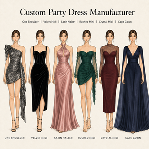 Robes de Soirée Formelles Maxi en Satin et Dentelle pour Femmes, Personnalisées OEM/ODM, Vente en Gros, Fabricant de Robes de Soirée à Strass - Product Image 1