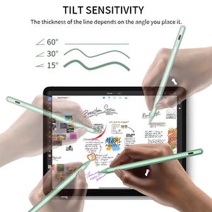ปากกาสไตลัสแบบมืออาชีพสำหรับการวาดภาพ ป้องกันการสัมผัสโดยฝ่ามือ ปากกาสำหรับงานศิลปะดิจิทัลที่สมบูรณ์แบบสำหรับ <span class=keywords><strong>Procreate</strong></span>, จดบันทึก, นักออกแบบ และศิลปิน - Product Image 5