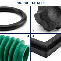 Pièces moulées vulcanisées en caoutchouc EPDM, NBR, FKM, NR, CR, sur mesure, OEM, ODM, de différentes tailles, formes et types