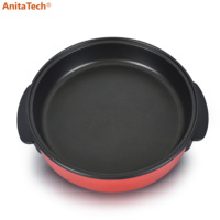 38CM de profondeur 4CM vente à chaud GS CE ROHS CB approbation 1500W pot électrique multifonction 3L